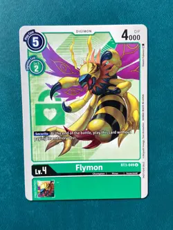 1x BT3-049 Flymon Box Topper Promo Alternate Art Digimon Card Game x1 - Image 1
