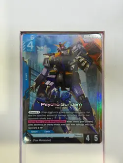 GD02-001 Psycho Gundam LR - Gundam TCG Card Game Alternate Art Bandai - Image 1