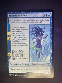 MTG * Summon: Shiva Final Fantasy * 1X * NM - Image 1