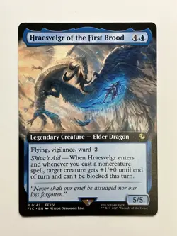 Hraesvelgr of the First Brood Extended Art Non-Foil x1 - XIV - Image 1