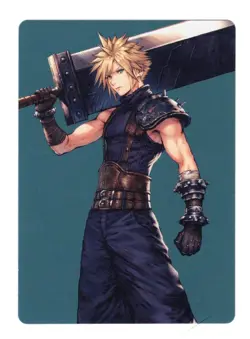Cloud, Ex-SOLDIER Art Series 50/53 MTG FINAL FANTASY EN NM/M - Image 1