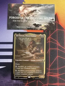 Jan Jansen, Chaos Crafter Foil Etched - CLB Commander Legends D&D Baldur's Gate - Image 1