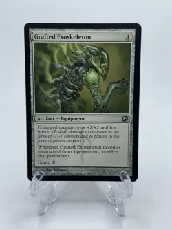 Grafted Exoskeleton - Scars of Mirrodin - MTG - UNC - Magic the Gathering - Image 1