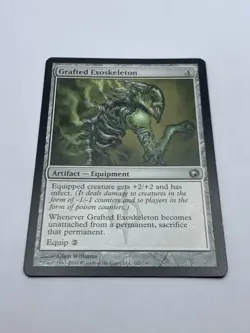 Grafted Exoskeleton - Scars of Mirrodin - MTG - UNC - Magic the Gathering - Image 2