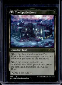 2021 Magic MTG Secret Lair x Stranger Things Hawkins Laboratory Upside Down #609 - Image 1