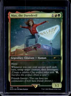 2021 Magic MTG Secret Lair x Stranger Things Max, Daredevil #345 - Image 1