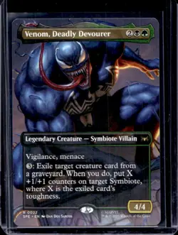 2025 Magic MTG Marvel's Spider-Man Venom Deadly Devourer Eternal Rare #0022 - Image 1