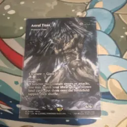 Magic: The Gathering Astral Titan Creature Green FFXIV 0048 - Image 1