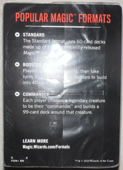 MTG Final Fantasy Scions & Spellcraft Commander Deck Only | Sealed Unboxed - Image 3