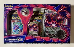 Pokemon TCG Eternatus VMAX Premium Collection Box Factory Sealed - Image 1