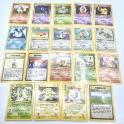 2000 Vintage Pokemon Base Set 2 - 90 Card Lot - Rare, Uncommon, Common LP+/- - Image 1