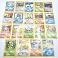 2000 Vintage Pokemon Base Set 2 - 90 Card Lot - Rare, Uncommon, Common LP+/- - Image 2