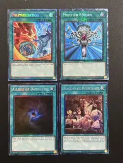 2024 YUGIOH RA03 1ST ED RARE COLLECTORS RARE ALLURE OF DARKNESS NM BONUS SET - Image 1