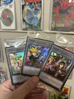 Yugioh- 5 Token Lot- Alliance Insight And Duelists Advance-all nm And Sealed - Image 2