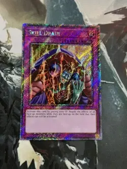 Yugioh Skill Drain Platinum Secret Rare RA02 - Image 1