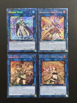 2024 YUGIOH RA03 1ST ED RARE COLLECTORS RARE SPLASH MAGE NM BONUS SET - Image 1