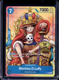 2024 One Piece Monkey.D.Luffy Promo Convention Exclusive #P-043 - Image 1