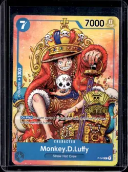2024 One Piece Monkey.D.Luffy Promo Convention Exclusive #P-043 - Image 1