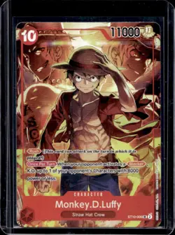 2024 One Piece Monkey.D.Luffy Treasure Booster Set #ST10-006 - Image 1
