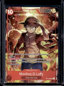 2024 One Piece Monkey.D.Luffy Treasure Booster Set #ST10-006 - Image 1