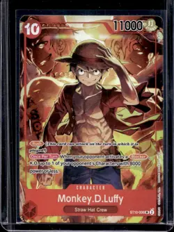 2024 One Piece Monkey.D.Luffy Treasure Booster Set #ST10-006 - Image 1