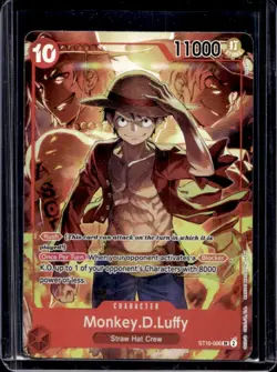 2024 One Piece Monkey.D.Luffy Treasure Booster Set #ST10-006 - Image 1