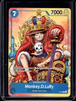 2024 One Piece Monkey.D.Luffy Promo Convention Exclusive #P-043 - Image 1
