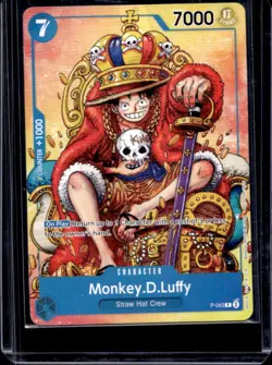 2024 One Piece Monkey.D.Luffy Promo Convention Exclusive #P-043 - Image 1