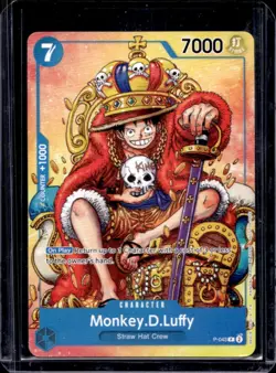 2024 One Piece Monkey.D.Luffy Promo Convention Exclusive #P-043 - Image 1