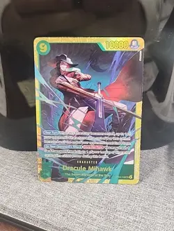 Dracule Mihawk - OP14-119 SEC - THE AZURE SEA'S SEVEN - One Piece TCG English - Image 1