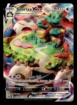 SWSH01: Sword & Shield Base Set Ultra Rare,Holo #142/202 Snorlax VMAX - Image 1