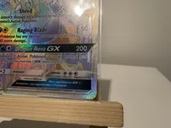 Pokemon TCG: White Kyurem GX Dragon Majesty Holo Secret Rare MP - Image 5