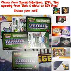 Pokemon TCG Special Online Code Cards-Unused-Pick Set *Codes Messaged Same Day* - Image 1