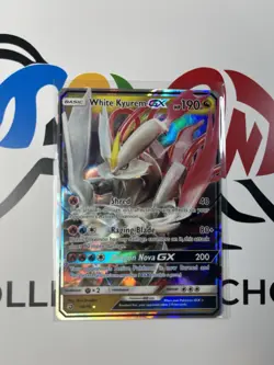 Pokemon TCG - White Kyurem GX - #48 - Dragon Majesty - NM - Image 1