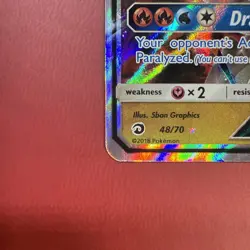 White Kyurem GX 48/70 - Ultra Rare Full Art - Dragon Majesty - Pokemon TCG - NM - Image 4