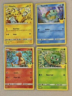 Pokemon Cards TCG 25th Anniversary McDonald's Celebrations Rare Holo Near Mint - Image 1