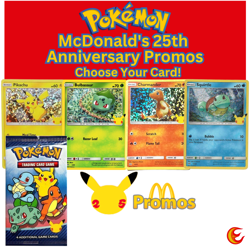 McDonalds Pokemon 25th Anniversary Promos Choose Your Card! NM-LP - Image 1
