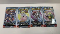Pokemon TCG Scarlet & Violet Journey Together Booster Packs Full Art Set Sealed - Image 1