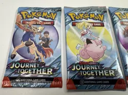 Pokemon TCG Scarlet & Violet Journey Together Booster Packs Full Art Set Sealed - Image 2