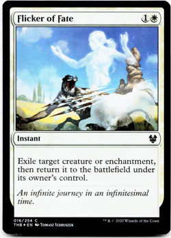 Flicker of Fate (FOIL) - [Theros: Beyond Death] Magic MTG NM ⚪ - Image 3