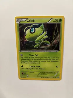 Pokemon XY Promo Victini & Celebi Cards Holo Lot XY189 & XY187 LP- 2 Card Set - Image 3