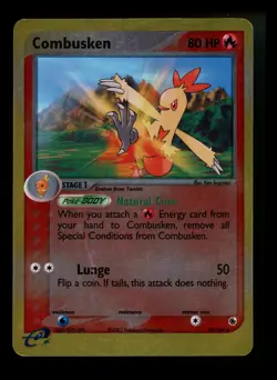Combusken 28/109 EX Ruby Sapphire 2003 Reverse Holo e-Series Pokemon Card TCG - Image 1