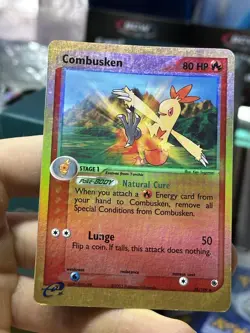 Combusken 28/109 EX Ruby Sapphire 2003 Reverse Holo e-Series Pokemon Card TCG - Image 4