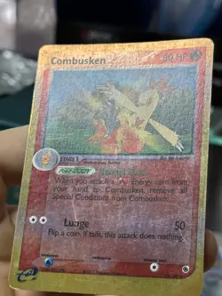 Combusken 28/109 EX Ruby Sapphire 2003 Reverse Holo e-Series Pokemon Card TCG - Image 5