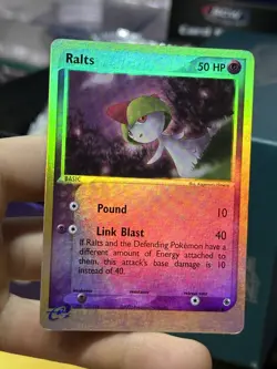 Ralts 68/109 EX Ruby Sapphire 2003 Reverse Holo e-Series Pokemon Card TCG - Image 3