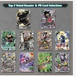 Dragon Ball Super Card Game Collector's Selection Vol. 1 SEALED Promo Cards New - Image 5