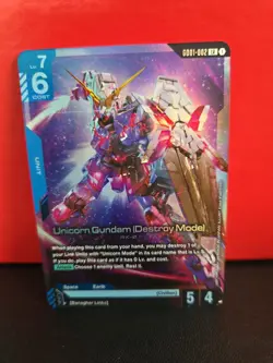 Unicorn Gundam (Destroy Mode)Gundam Card Game GD01-002 Rare .... - Image 4