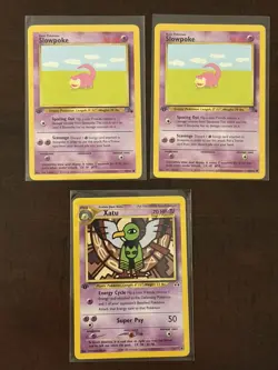 44 Vintage First Edition Pokemon Cards Mostly NM Base Set Jungle Fossil HTF - Image 4