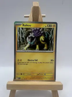 Raikou 048/132 Mega Evolution Rare Holo Pokemon 2025 TCG Card NM - Image 1