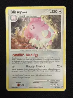 Blissey 5/123 Holo Rare Mysterious Treasures Heavily Played Pokemon Card - Image 1